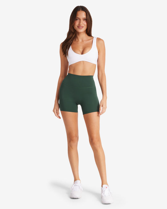 Serenity Shorts 4" | Forest Green