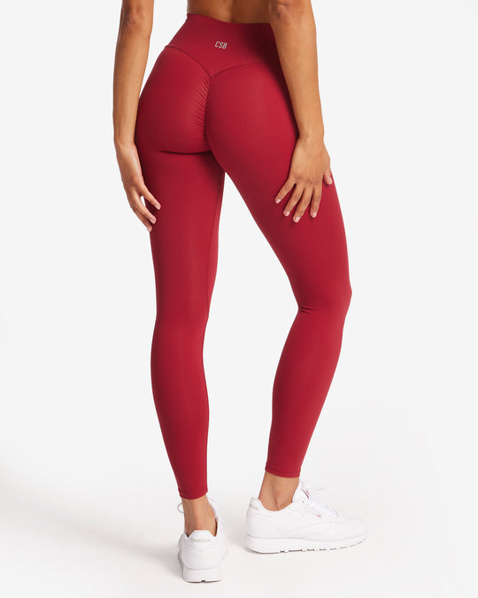 Freedom Scrunch Leggings | Cherry