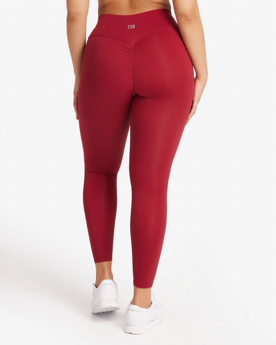 Freedom Scrunch Leggings | Cherry