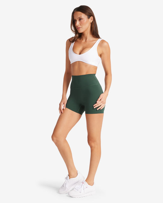 Serenity Shorts 4" | Forest Green