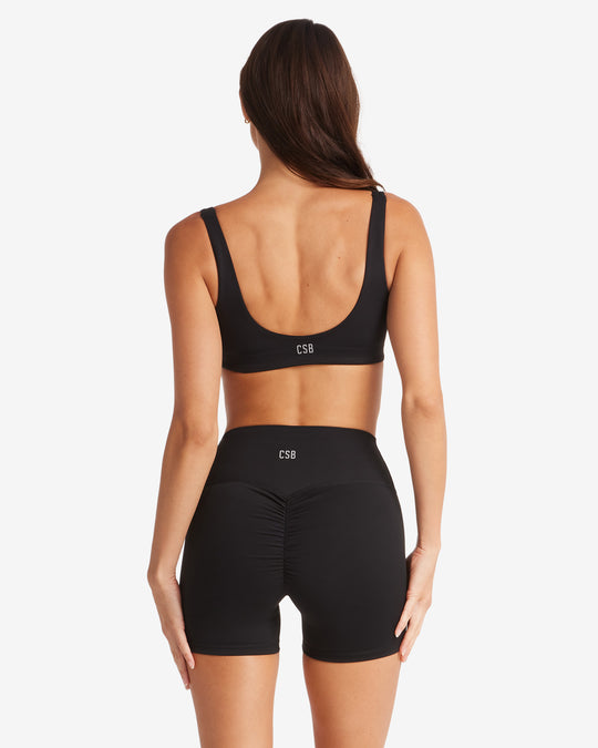 Activluxe Asher Crop | Black