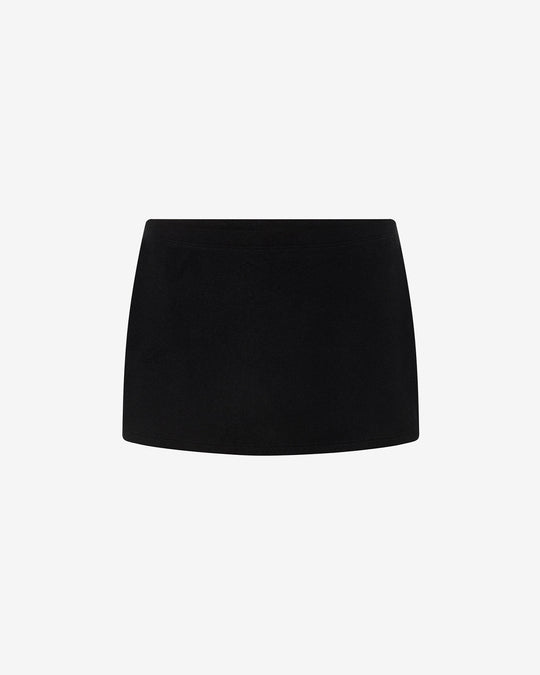 Terry Mini Skirt | Black