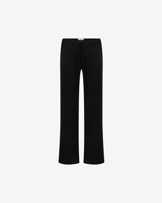 Terry Resort Pant | Black