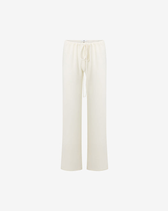 Terry Resort Pant | Coconut