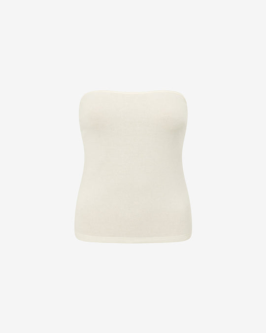 Terry Longline Bandeau | Coconut