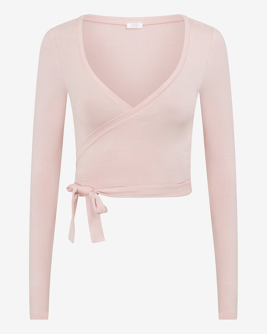 Ballet Wrap Top | Blush