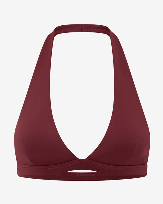 Serenity Celine Crop | Burgundy