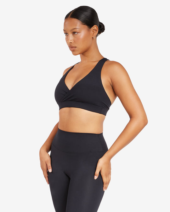 Serenity Bella Crop | Black