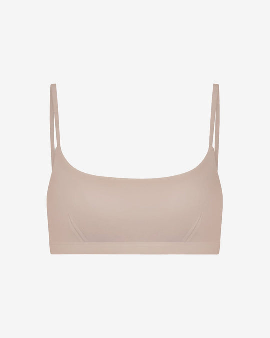 Scoop Neck Bralette | Sand