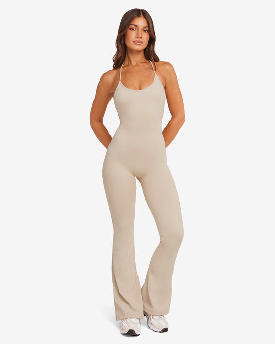 Form Flare Jumpsuit | Fawn