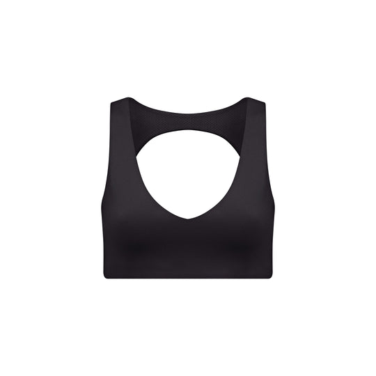 IM Serenity Open Back Crop | Black