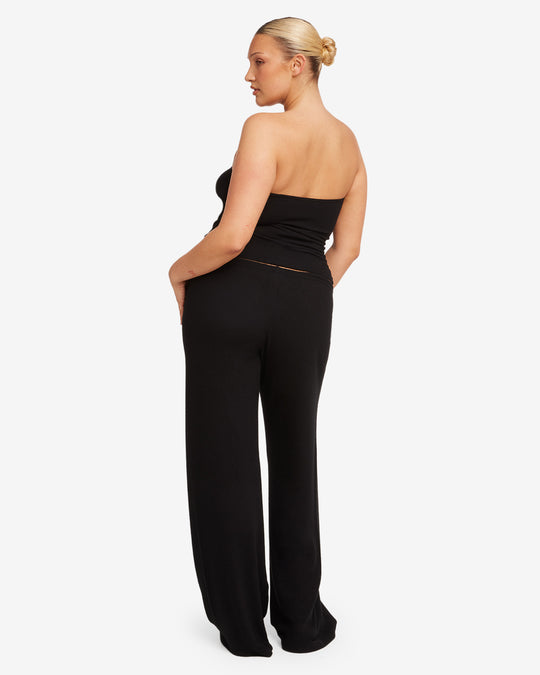 Terry Resort Pant | Black