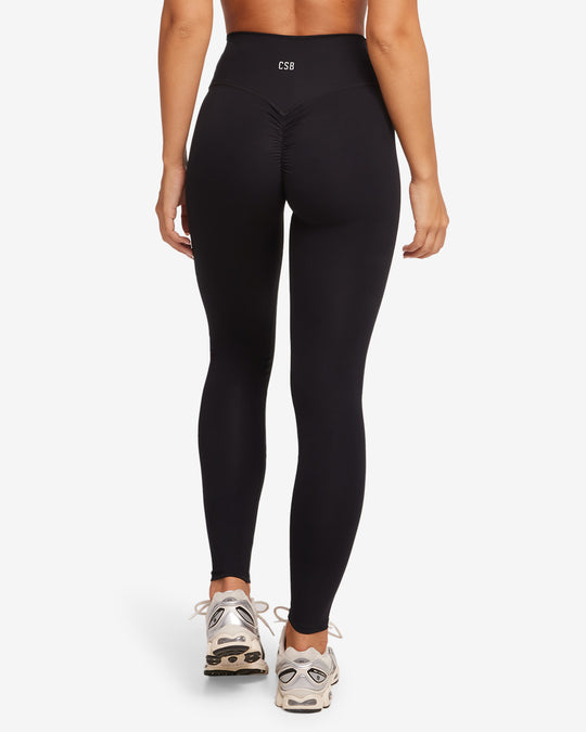 Serenity Scrunch Leggings | Black