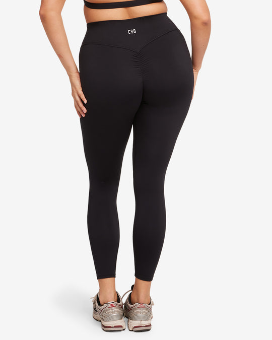 Serenity Scrunch Leggings | Black