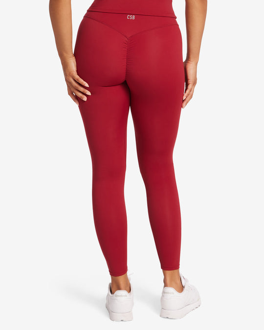 Freedom Scrunch Leggings | Cherry