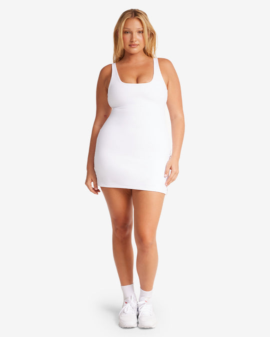 Activluxe Tennis Dress | White