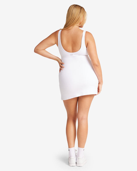 Activluxe Tennis Dress | White