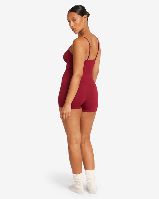 Sleep Romper | Cherry