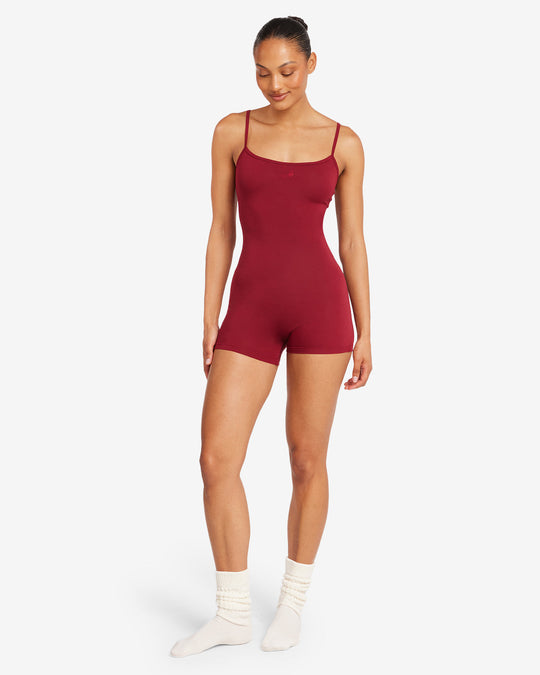 Sleep Romper | Cherry