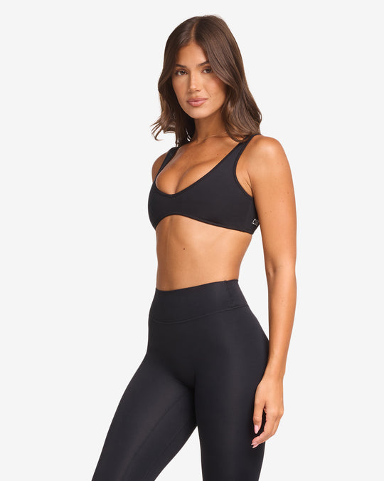 Serenity Isla Crop | Black