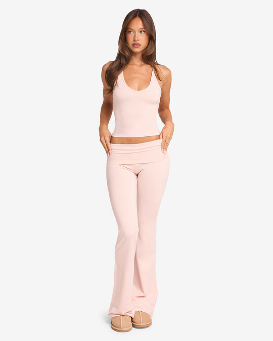 IM Jersey Flare Pant | Blush