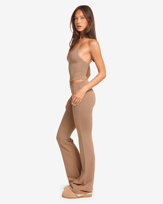 IM Jersey Flare Pant | Toffee