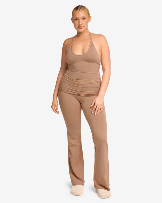 IM Jersey Flare Pant | Toffee