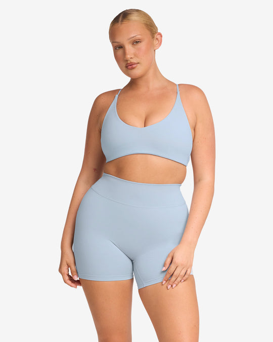 Form Hailey Crop | Dusty Blue