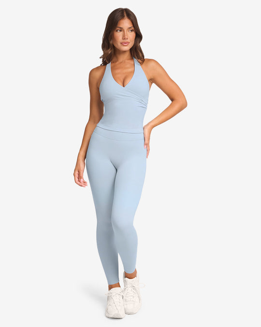 Form Invisible Scrunch Leggings | Dusty Blue