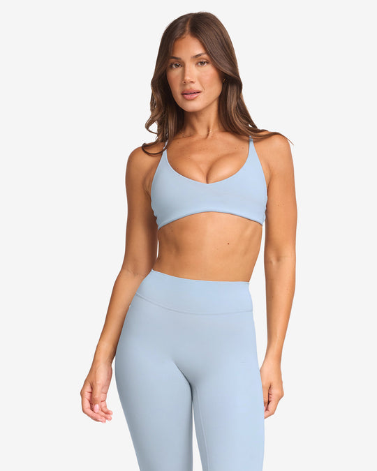 Form Hailey Crop | Dusty Blue