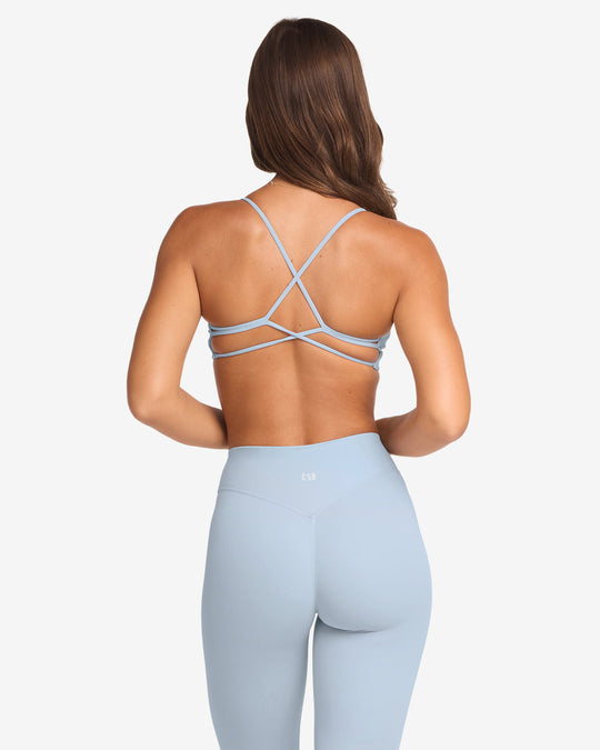 Form Hailey Crop | Dusty Blue