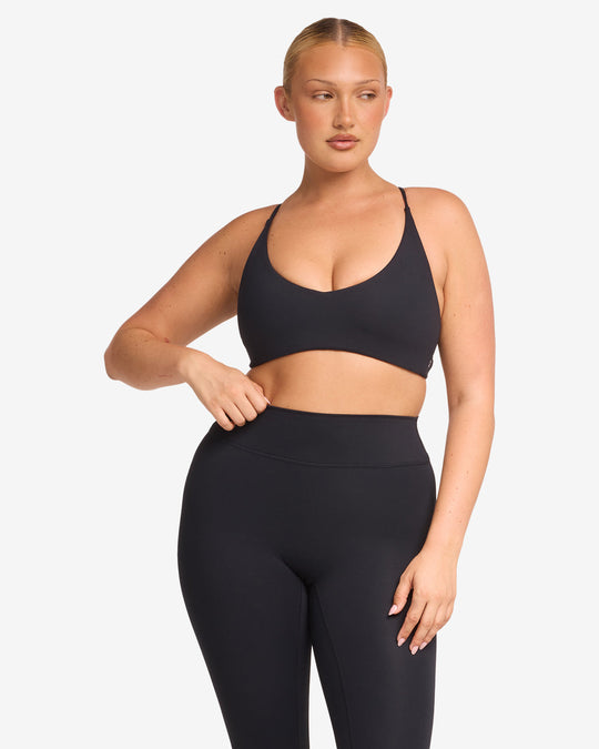 Form Hailey Crop | Black