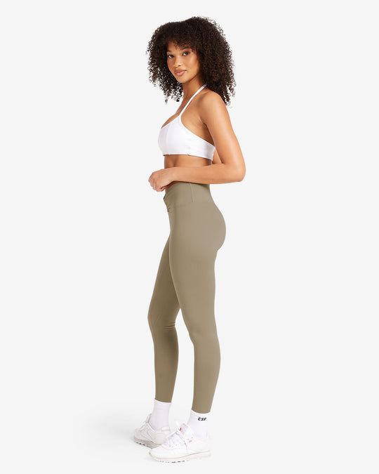 IM Serenity Drawstring Scrunch Leggings | Vintage Khaki