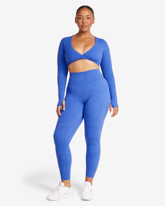 Fade Scrunch Leggings | Royal