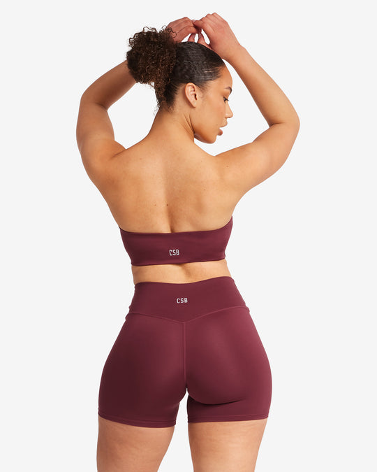 Serenity Alyssa Bandeau | Burgundy