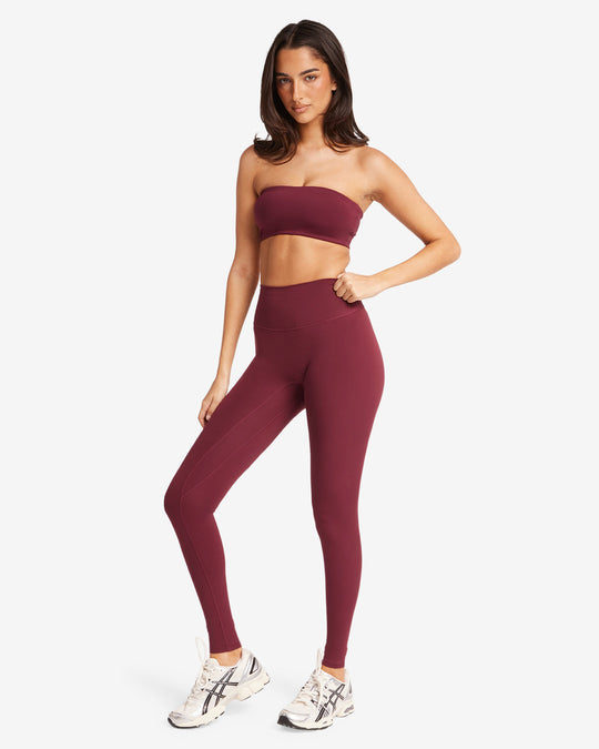 Serenity Leggings | Burgundy