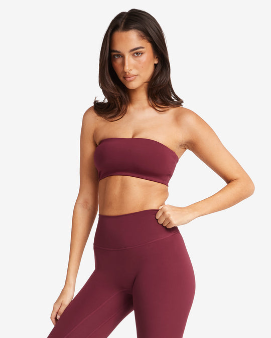 Serenity Alyssa Bandeau | Burgundy