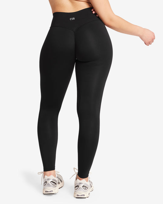 Serenity Scrunch Leggings | Black