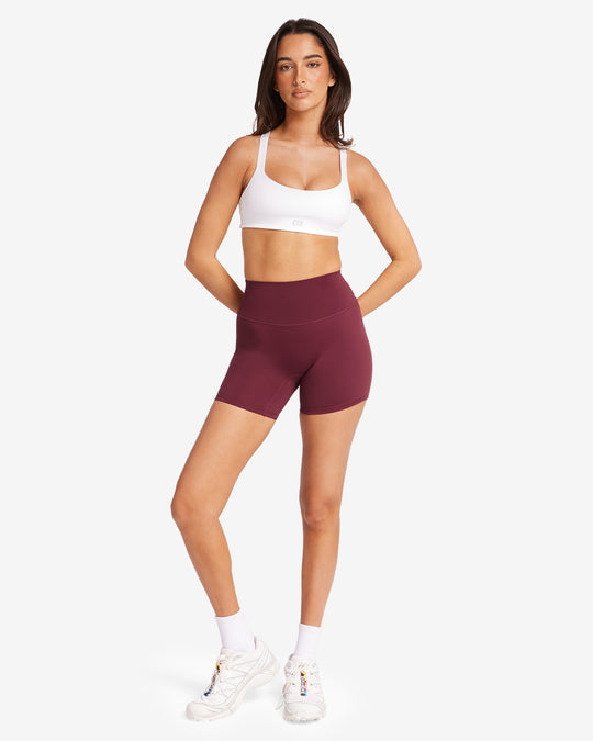 Serenity Shorts 5" | Burgundy