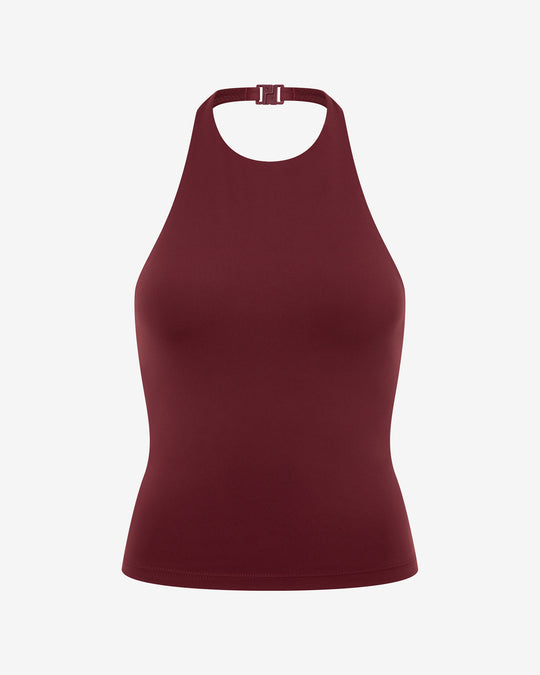 Serenity Demi Tank | Burgundy