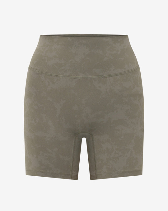 Fade Scrunch Shorts 5" | Olive