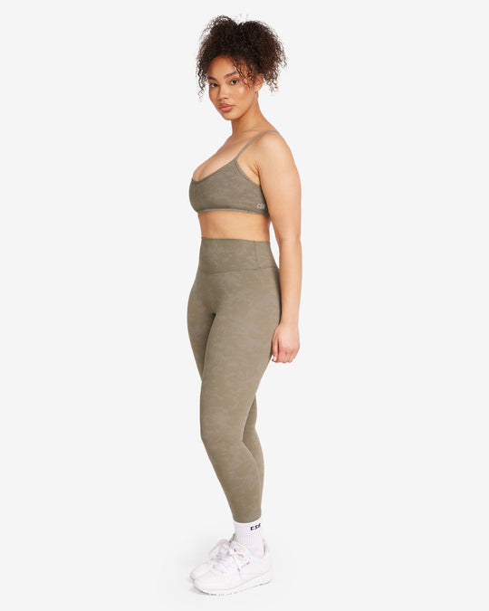 Fade Scrunch Leggings | Olive