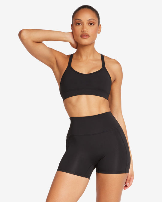 Activluxe Riley Power Crop | Black