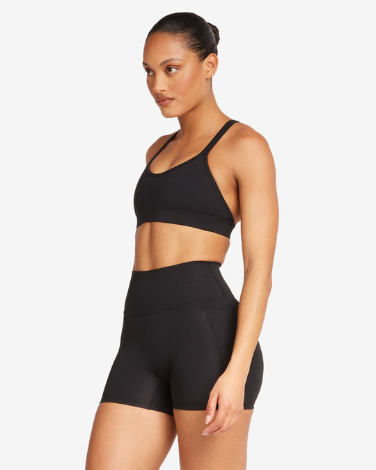 Activluxe Riley Power Crop | Black