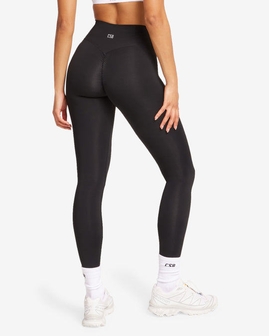 Activluxe Scrunch Leggings | Black