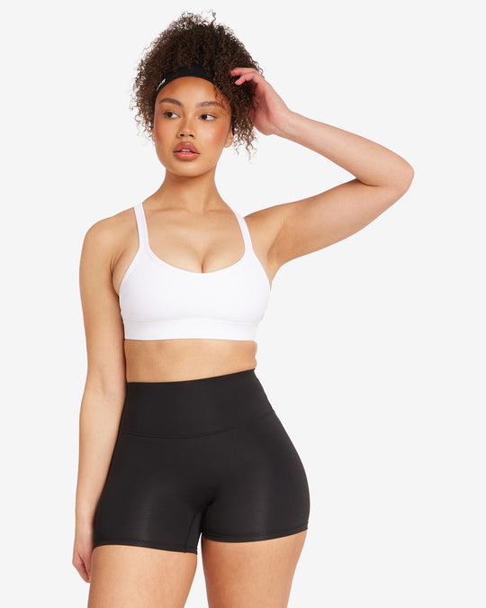 Activluxe Riley Power Crop | White