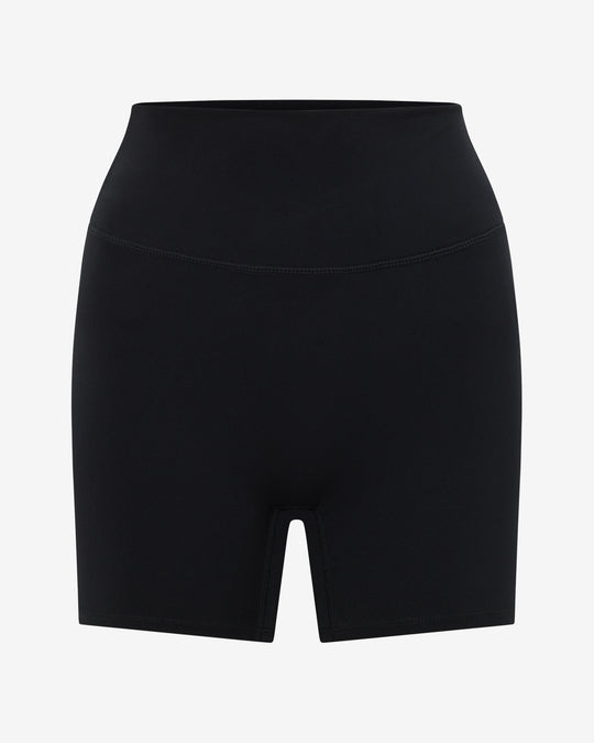 Fade Scrunch Shorts 4" | Black