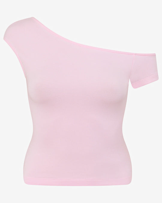 One Shoulder Capped Sleeve Top | Blossom