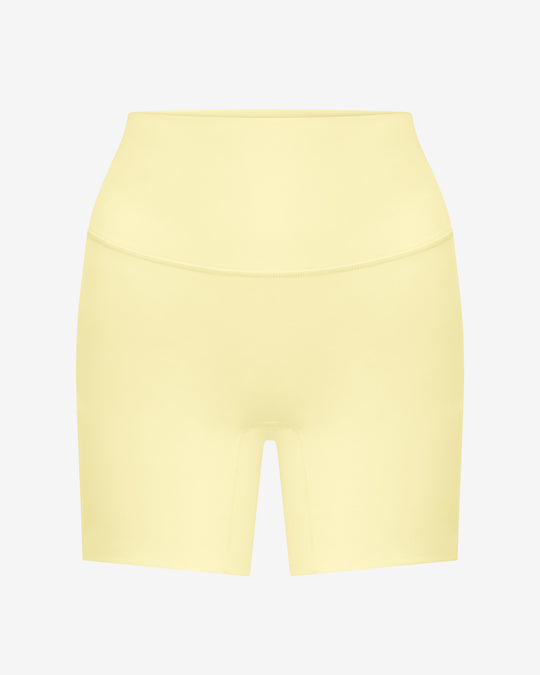 Serenity Scrunch Shorts 5" | Lemon