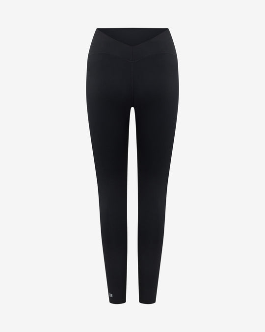 Form V Waist Leggings | Black